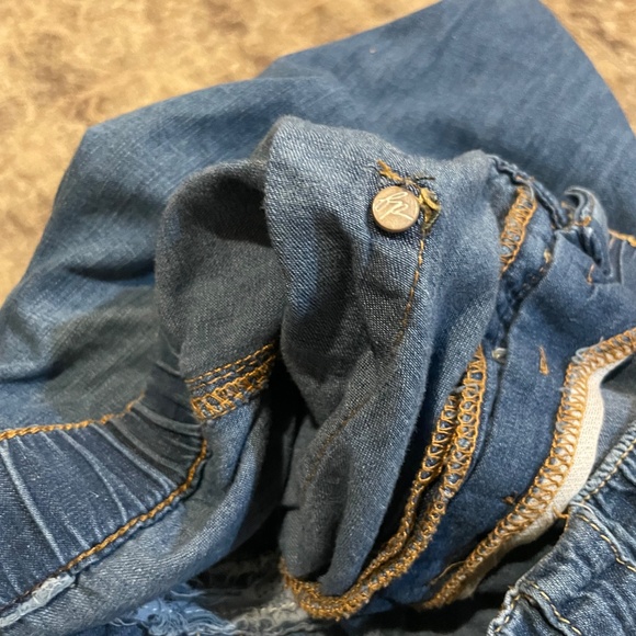 We the Free Free People Cotton/Hemp Drawstring Straight Leg Cargo Pants Size XS - Picture 4 of 5